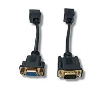 System-S Convertisseur Ethernet VGA sur IP 2 x 15 cm VGA vers LAN RJ45 Femelle Portée 20 m