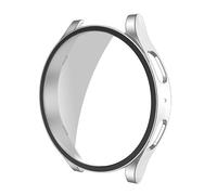 System-S Coque de protection en polycarbonate pour Samsung Galaxy Watch 5 4 Gris 40 mm, gris, Eine Grösse