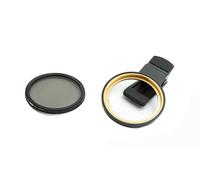 SYSTEM-S CPL Lentille polarisant Circulaire 52 mm avec Clip pour Smartphone en Noir