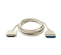 System-S D Sub Câble 3 m 25 broches mâle vers 36 broches femelle DB25 CN36 Adaptateur en gris