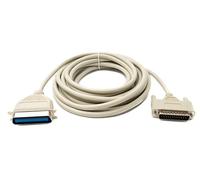 System-S D Sub Câble 5 m 25 broches mâle vers 36 broches femelle DB25 CN36 Adaptateur Gris