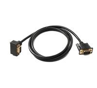 System-S D Sub15 Câble 150 cm HD VGA 15 broches mâle vers mâle DB15 Adaptateur coudé vers mâle