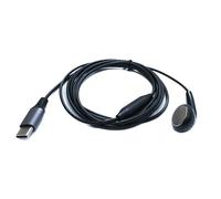 System-S Écouteurs mono 120 cm USB 3.1 type C mâle avec microphone