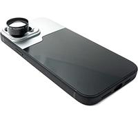 SYSTEM-S Lentille Zoom 3X Tele Filtres avec étui Noir pour iPhone 14 Pro