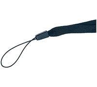 SYSTEM-S Lot de 5 Cordons Tour de Cou Noirs avec Passant pour Smartphone et Lecteur MP3