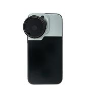 System-S ND Vario Filtre 37 mm 2 à 4000 Densité Neutre avec étui pour iPhone 13 Pro Noir