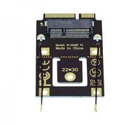 SYSTEM-S NGFF Adaptateur M.2 Key A vers Mini PCI E PCI Express Câble pour Carte Wi-FI Bluetooth