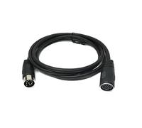System-S S-Video Câble 150 cm DIN 8 broches mâle vers femelle Noir