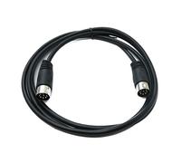 System-S S-Video Câble 150 cm DIN 8 broches mâle vers mâle Noir