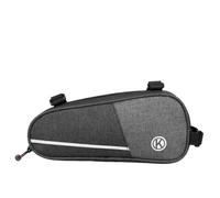 System-S Sacoche de vélo étanche Triangulaire Gris