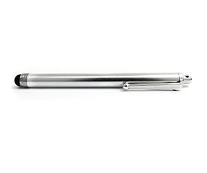 System-S Stylet capacitif pour Smartphone, téléphone Portable, Tablette, PC, PDA, Argent