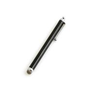 System-S Stylet Pointe Fibre Textile Écran Tactile capacitif Stylet Noir pour écran Tactile Smartphone, Téléphone Portable, Tablette PC, PDA