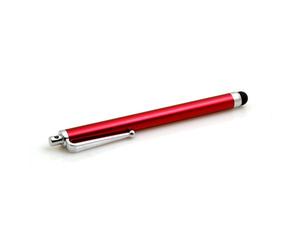 System-S Stylet pour Smartphone/Tablette/PC/PDA Rouge
