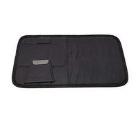 System-S Support CD/DVD pour Pare-Soleil de Voiture Noir