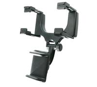 System-S Support de Fixation pour rétroviseur de Voiture pour téléphone Portable et Autres appareils.