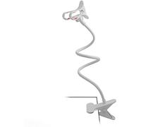 System-s Support universel flexible Table & Lit col de cygne Bras de fixation Support pour smartphone téléphone dans blanc