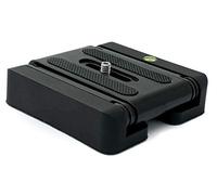 System-S Trépied avec Filetage 1/4" réglable avec Niveau à Bulle pour Appareil Photo Reflex numérique