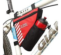 System-S Unisexe - Sac pour Adulte avec Porte-Bouteille Rouge/Noir Standard