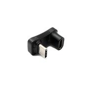 System-S USB 3.1 Gen 2 Type C Adaptateur Prise pour Prise U Turn Angle 180° Câble 10 Gbit/s 100 W à Steam Pont