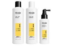 SYSTÈME 1 - Kit - Traitement pour cheveux naturels légèrement clairsemés 3 unités