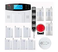 Systeme Alarme Maison, Clavier LCD RU/SP/EG Voix sans Fil SMS Maison GSM système d'alarme Maison Intelligent Auto cambrioleur Porte systèmes d'alarme de sécurité(G2BA)