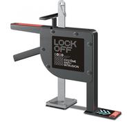 Système anti-intrusion breveté LockOff pour porte tirante Blackeyes