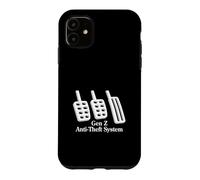 Système antivol Gen Z Amusant Coque pour iPhone 11
