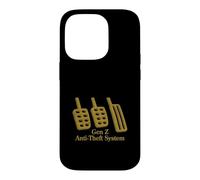 Système antivol Gen Z Amusant Coque pour iPhone 14 Pro