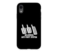 Système antivol millénaire Amusant Coque pour iPhone XR
