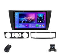 Système Audio Android Automotive pour BMW 3-Series E90 E91 E92 E93 2005-2013 1280 * 720 Autoradio CarPlay écran Tactile de Voiture sans Fil/FM/AM/RDS/DSP/Bluetooth/Wi-FI/GPS Navigation(NF-7)