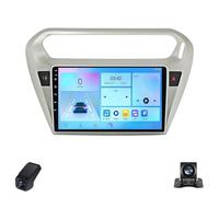 Système Audio Android Automotive pour Citroen C-Elysee 2012-2016 1280 * 720 Autoradio CarPlay sans Fil/RDS/FM/AM/Son DSP/Bluetooth 4GLTE 5G Wi-FI Navigation GPS avec écran partagé(NF-5)
