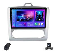 Système Audio Android Automotive pour Ford Focus 2 MK 2 2004-2011 1280 * 720 Autoradio CarPlay sans Fil/RDS/FM/AM/Son DSP/Bluetooth 4G 5G Wi-FI Navigation GPS avec écran partagé(B,NF-5)