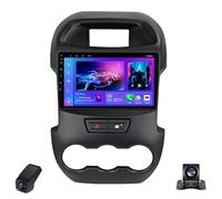 Système Audio Android Automotive pour Ford Ranger 2011-2016 1280 * 720 Autoradio CarPlay sans Fil/RDS/FM/AM/Son DSP/Bluetooth 4G 5G Wi-FI Navigation GPS avec écran partagé(NF-5)