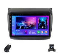 Système Audio Android Automotive pour Mitsubishi L200/Triton Pajero Sport 2 2006-2016 Autoradio CarPlay Écran Tactile de Voiture sans Fil/FM/AM/RDS/DSP/Bluetooth/WiFi/GPS Navigation(NF-6)
