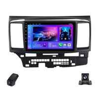 Système Audio Android Automotive pour Mitsubishi Lancer 10 CY 2007-2012 Autoradio CarPlay Écran Tactile de Voiture sans Fil/FM/AM/RDS/DSP/4G LTE/Bluetooth/5G WiFi/GPS Navigation(B,NF-5)