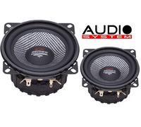Système audio AS 100 EVO 10 cm médium haut-parleur 100 mm 1 paire de bas/moyen