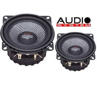 Système Audio AS 100 EVO 10cm Médiums 100mm Haut-Parleur 1 Paire Profond / Moyen