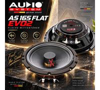Système audio AS 165 FLAT EVO 2 médiums bas plats 16,5 cm, 260 W - 1 paire