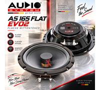 Système audio AS 165 FLAT EVO2 haut-parleur plat profond / central 16,5 cm,...
