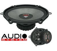 Système audio AS 507 EVO 5x7 médiums ovales haut-parleurs de voiture kickbass...