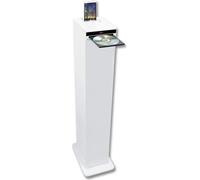 Systeme audio Bluetooth INOVALLEY HP32-CD-W - Lecteur CD - Radio FM - Haut-parleurs 4x15W - Blanc