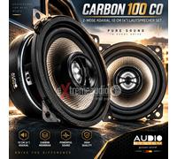 Système audio CARBON 100 CO 2 voies coaxial 10 cm (4") ensemble d'enceintes...