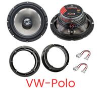 Système audio CARBON 165 CO enceintes kit haut-parleurs compatible pour VW Po...