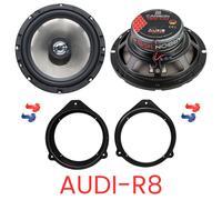 Système audio CARBON 165 CO haut-parleurs kit compatible pour Audi R8 (42)