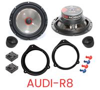 Système audio CARBON 165 haut-parleurs kit compatible pour Audi R8 (42)
