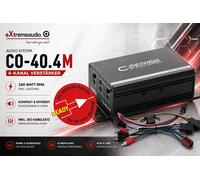 Système audio CO-40.4 M amplificateur 4 canaux CO-SERIES 240 watts RMS +...