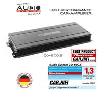 Audio System CO-600.5 5-Kanal Amplificateur Co-Series 690 Watt RMS Inclus Rtc