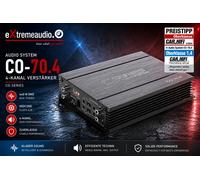 Système audio CO-70.4 CO-SERIES 4 canaux A/B amplificateur 440 watts RMS