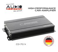 Système Audio CO-70.4 4-Kanal Amplificateur 440 Wrms Avec Rtc Basspegel Éloigné