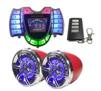 Système Audio compatible Bluetooth pour moto, Excellent savoir faire, bonne durabilité, haut parleurs stéréo, mains libres, Radio, chargeur USB